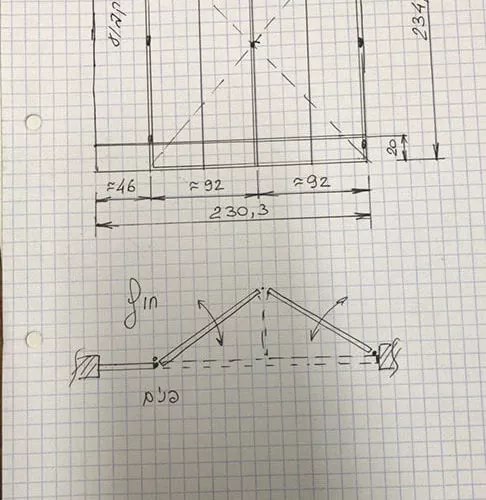 סקיצה לחלונות בלגיים